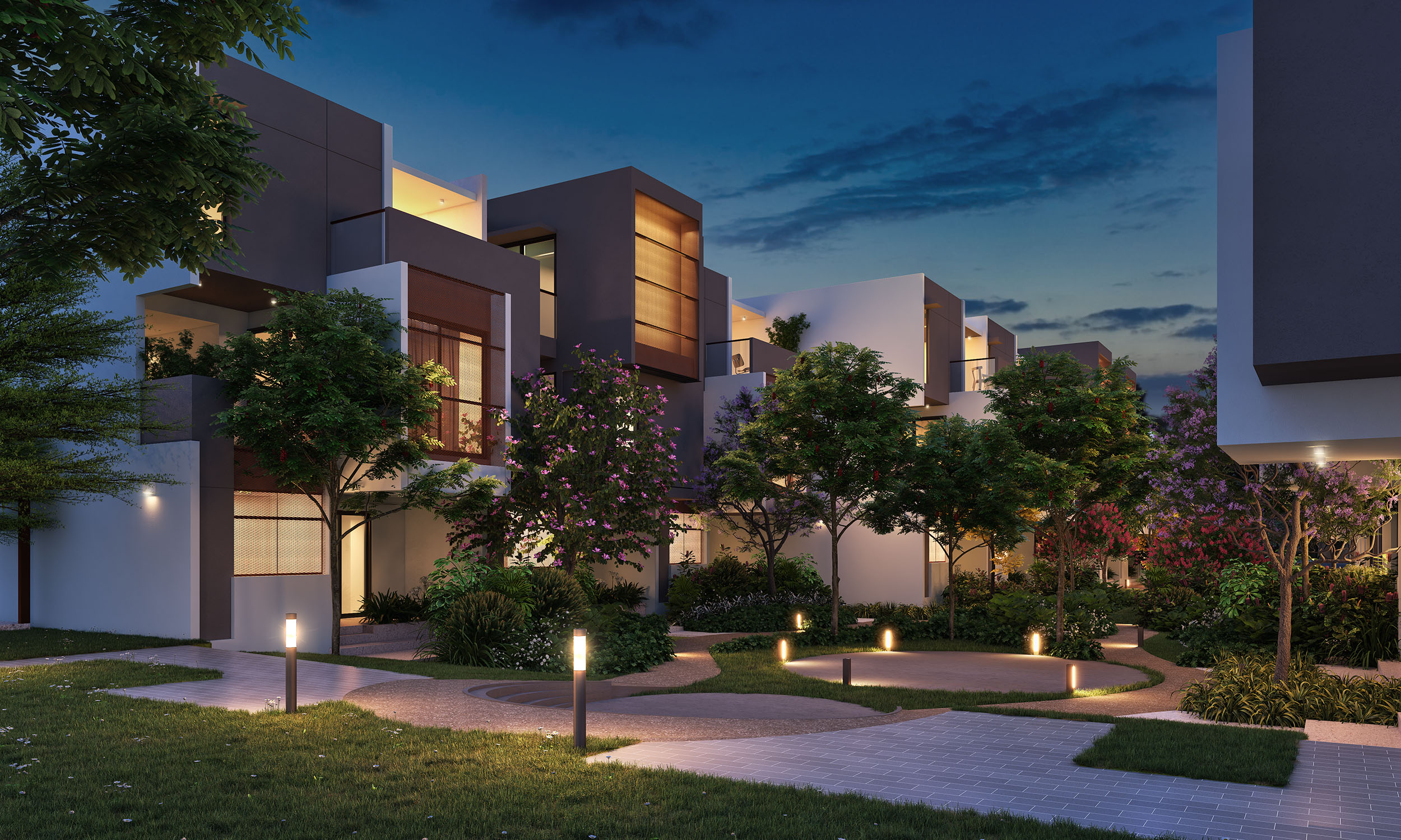 ENCORE - In the Shire Villa Dusk